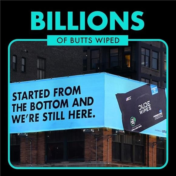 Flushable Wipes - 6 Pack, 288 Wipes - Mint Chill Extra-Large Adult Wet Wipes - Picture 2 of 6